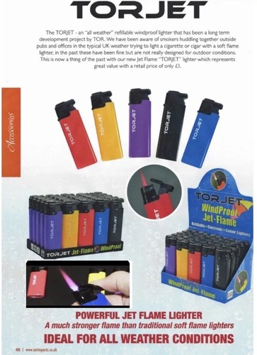 Torjet windproof jet flame - jet,