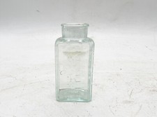 VINTAGE CLEAR GLASS CHEMISTS BOTTLE SMALL LOVELL AYERS PILLS