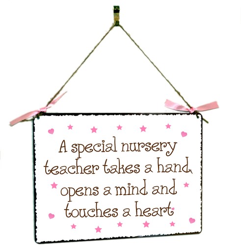 Nursery teacher hanging shabby - hanging,