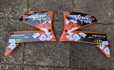 KTM LC4 Radiator/Tank Panels.  400, 625, 640, 660. 1999-2006?? Pair.