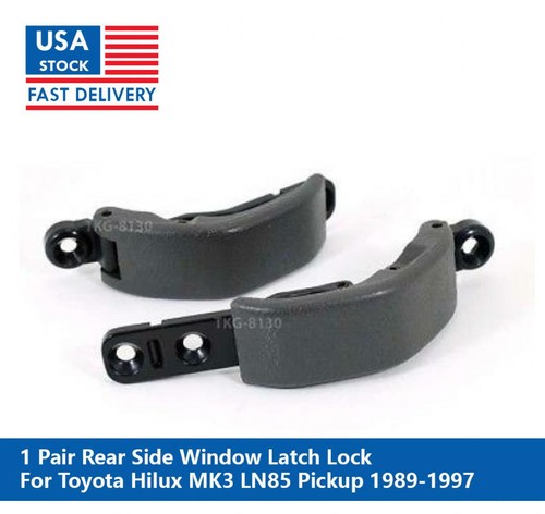 Rear window latch lock pair - window,