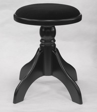 Piano Stool Black Matte