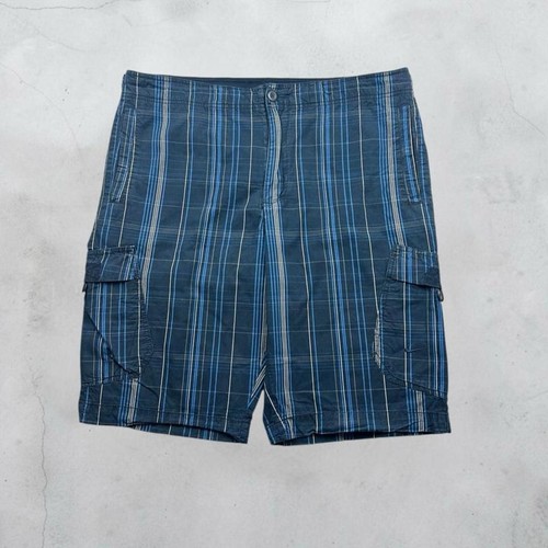 Vintage nike navy plaid baggy - vintage,