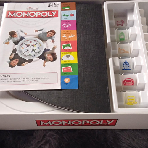 Monopoly revolution board game - board,