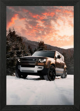 Land Rover Defender in Winter