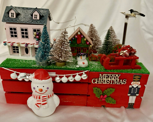 Handmade wooden lighted - handmade,