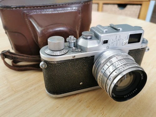 Zorki rangefinder camera - rangefinder,