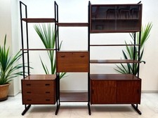 Mid Century Interflex Modular Display Unit Room Divider Desk Ladderax Style 1960