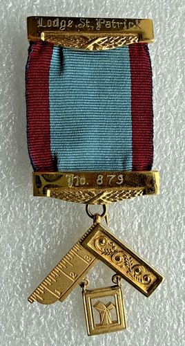 Irish masonic medal jewel - masonic,