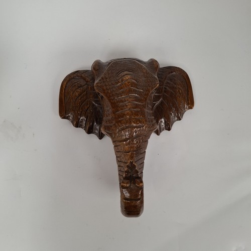 Hand carved wooden - wooden, elephant