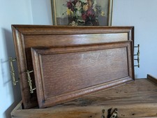 Pair Set Antique Wooden