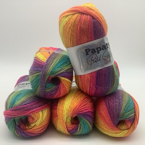 Papatya batik glitter knitting - batik,