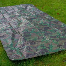 Waterproof Heavy Duty Tarpaulin Cover Tarp Ground Camping Sheet Rain Cover UK