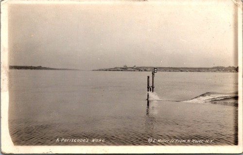 Postcard military submarine - postcard,