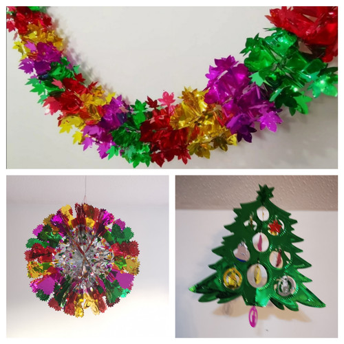 Pullout foil christmas - 2.2m,
