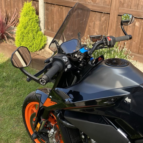 Motorcycle handle bar end - handle,