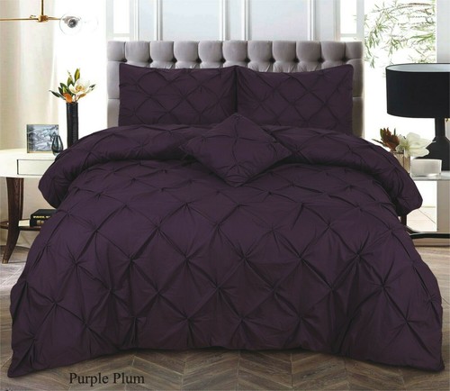 Pintuck duvet set poly - pintuck,