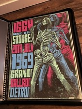 GODMACHINE Iggy Pop RARE variant Poster Print. SUPER RARE!