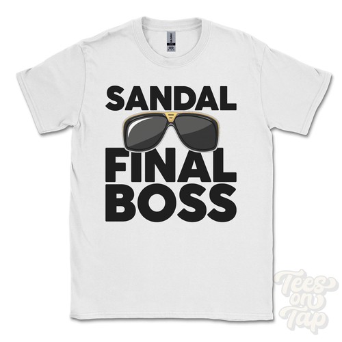 Sandal final boss shirt - boss, t-shirt