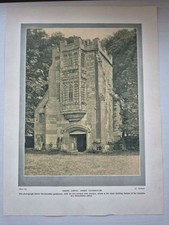 Old Antique Print 1926 Britain