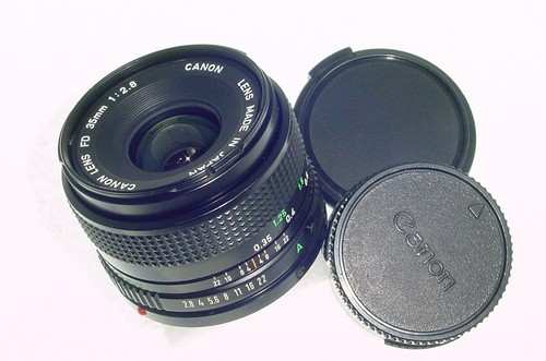 Canon 35mm fd wide angle - fd,