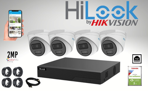 Hikvision hilook 2mp cctv - hilook,