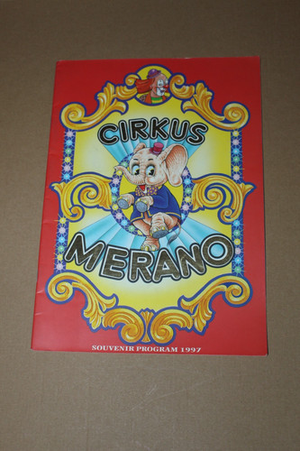 Circus merano programme 1997 - circus,