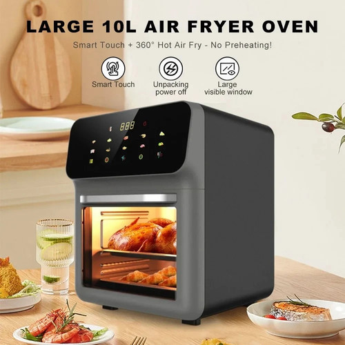 Large capacity 10l air - air, fryer