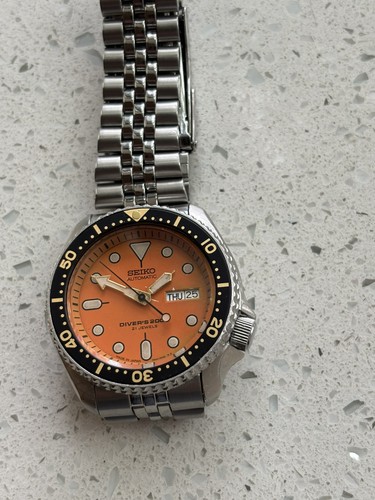 Seiko orange 7s26 0020 - 7s26-0020, skx011j