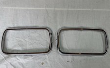 Ford Mk 1 Capri Pre Face Lift, Chrome Front light Surrounds.