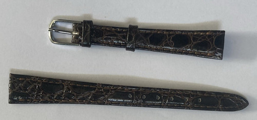 Watch strap genuine - strap, brown