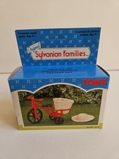 Original Sylvanian Families TOMY Vintage Tricycle Set Calico Critters HTF