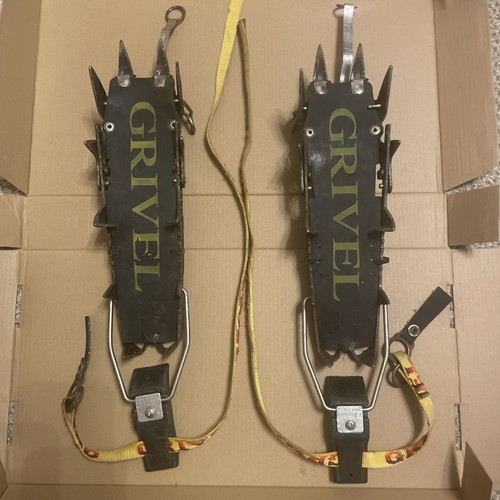 Grivel crampons used - used, but