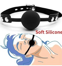 New Silicone Mouth Ball Gag Bondage Fetish Sex Toys 🇬🇧 UK SELLER 🇬🇧 