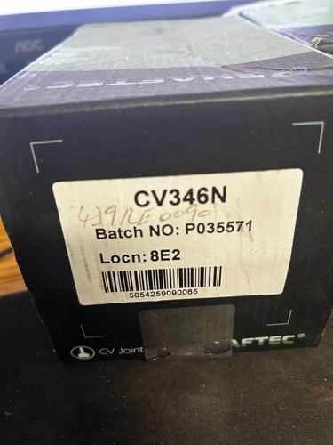 Shaftec cv346n joint fits - shaftec,