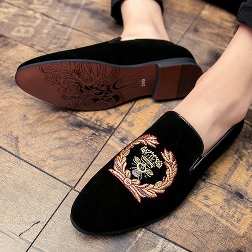 Mens velvet loafers - mens,