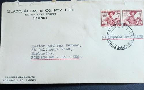 Australia nov 1952 - australia, pacific