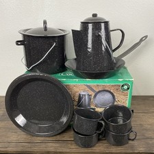 VTG Black Speckled Enamel