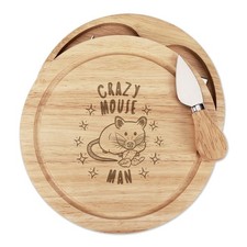 Crazy Mouse Man Stars Cheese