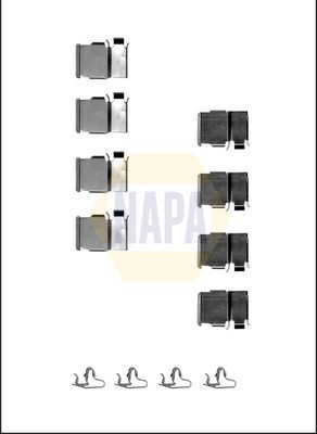 Napa brake pad accessory - napa,