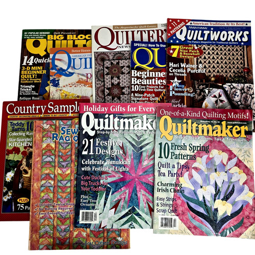 Quilting magazines quiltmaker - quilting,