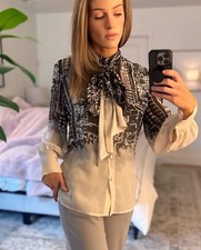 NWT MILVA MI Italy Pussy Bow