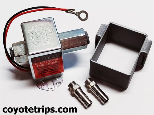 Facet fuel pump with holder - pump,