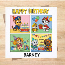 Personalised Paw Patrol Chase