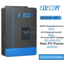 EDECOA Hybrid Inverter Solar