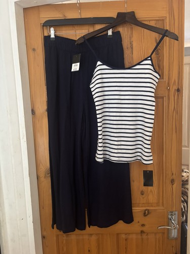 Navy linen blend - navy,