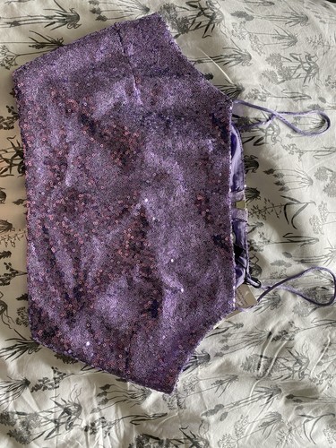 Sequin crop top - crop,