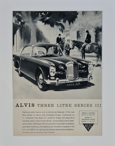 1963 alvis litre - alvis,
