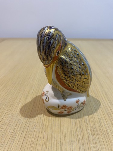 Royal crown derby kingfisher - crown,