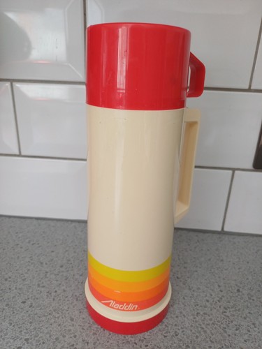 Vintage aladdin thermos vacuum - vintage,